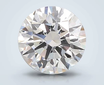 3.37ct D VVS2 Rare Carat Ideal Cut Round Lab Grown Diamond