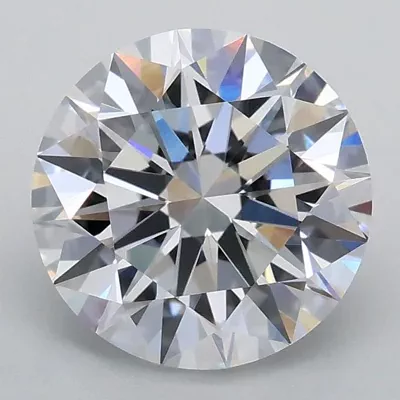 1.71ct E VVS2 Rare Carat Ideal Cut Round Lab Grown Diamond