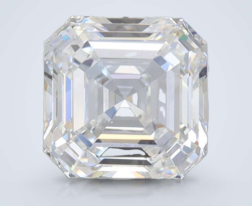 2.14ct D VVS1 Rare Carat Ideal Cut Asscher Lab Grown Diamond