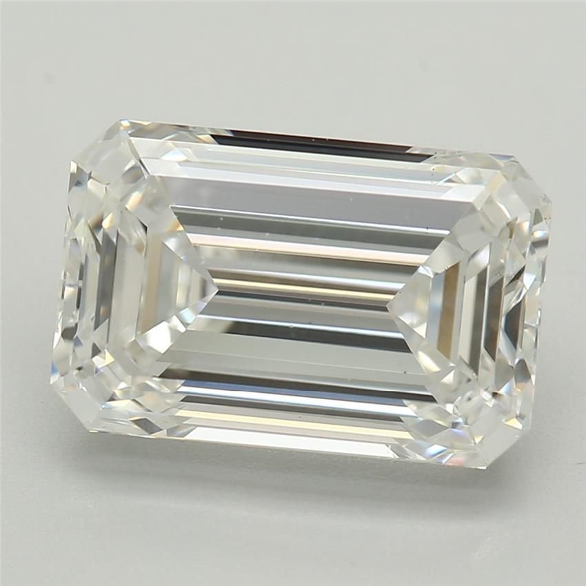 2.77ct E VS1 Excellent Cut Emerald Lab Grown Diamond