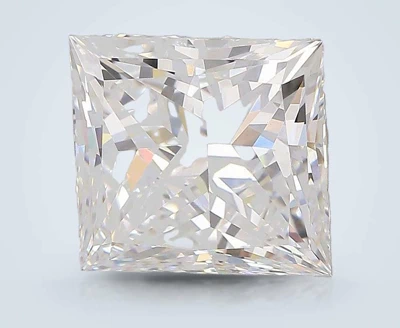 5.13ct E VS1 Rare Carat Ideal Cut Princess Lab Grown Diamond