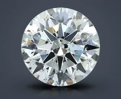 2.01ct F SI2 Rare Carat Ideal Cut Round Diamond