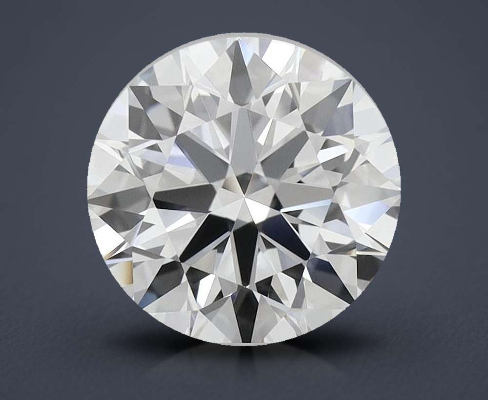1.32ct E FL Rare Carat Ideal Cut Round Lab Grown Diamond