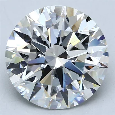 5.03ct F VS1 Rare Carat Ideal Cut Round Lab Grown Diamond