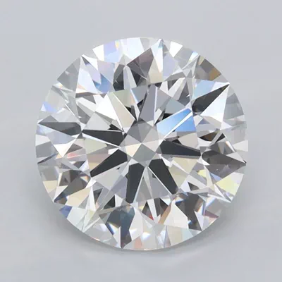2.71ct D FL Rare Carat Ideal Cut Round Lab Grown Diamond