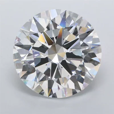 7.07ct D VVS1 Rare Carat Ideal Cut Round Lab Grown Diamond
