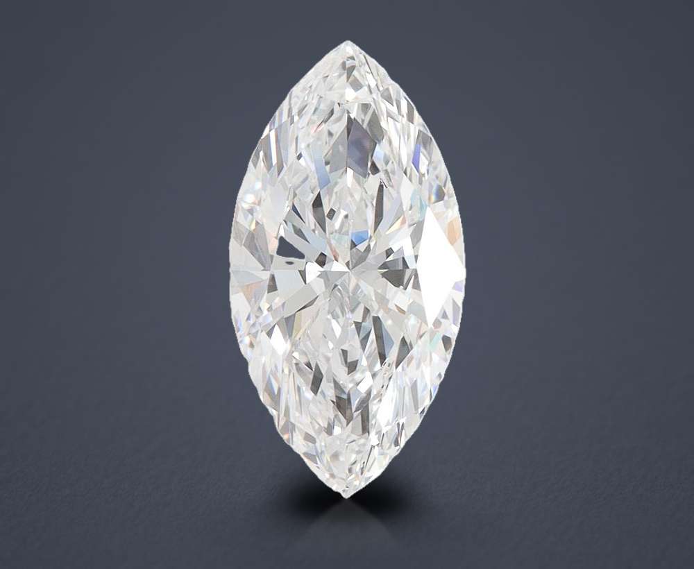 2.04ct D VVS1 Rare Carat Ideal Cut Marquise Lab Grown Diamond