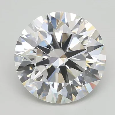 6.44ct G VS1 Rare Carat Ideal Cut Round Lab Grown Diamond