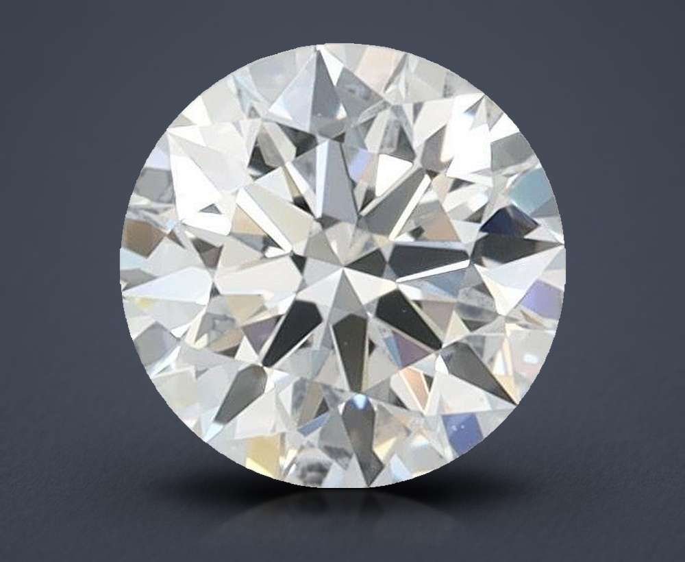 0.53ct D FL Rare Carat Ideal Cut Round Lab Grown Diamond