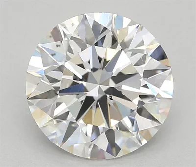 1.54ct F SI1 Rare Carat Ideal Cut Round Diamond