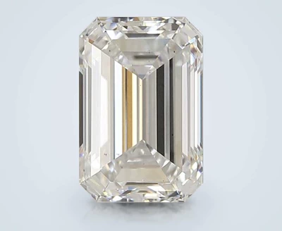 3.02ct E VS2 Rare Carat Ideal Cut Emerald Lab Grown Diamond