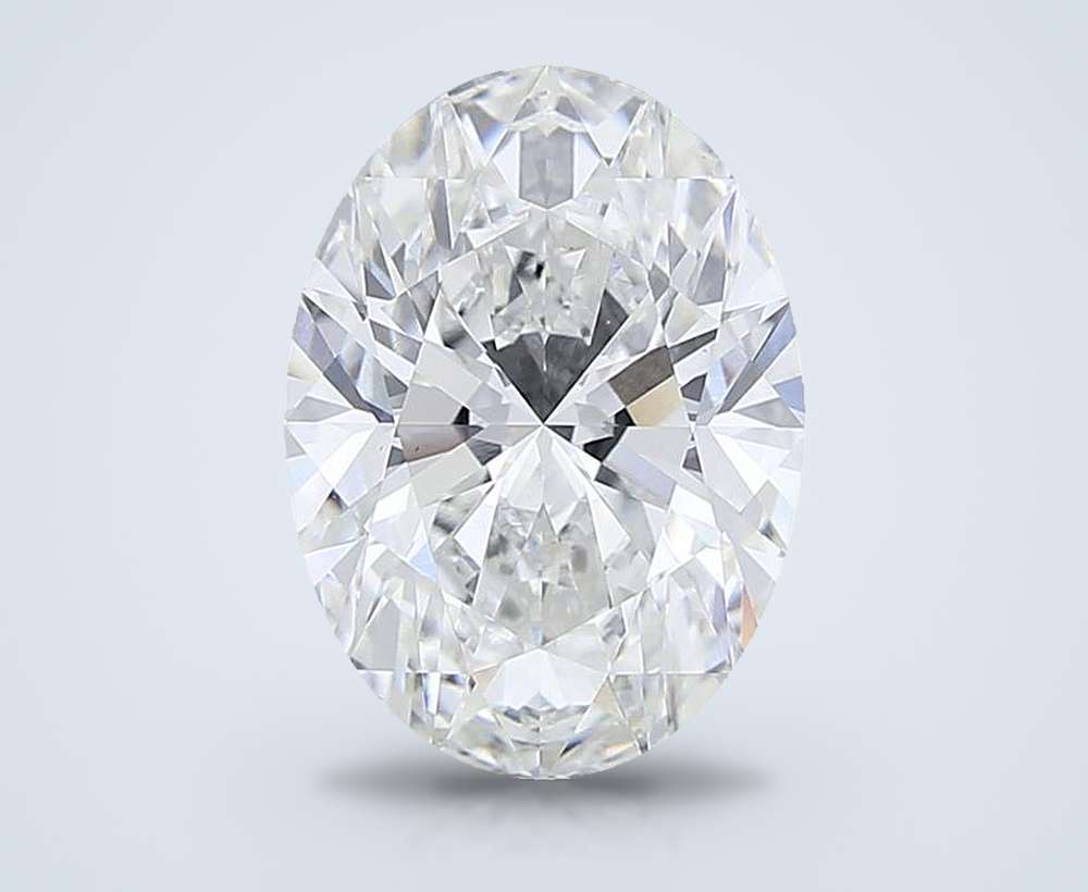 11.03ct G VS1 Rare Carat Ideal Cut Oval Lab Grown Diamond
