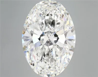 12.39ct E VVS2 Rare Carat Ideal Cut Oval Lab Grown Diamond