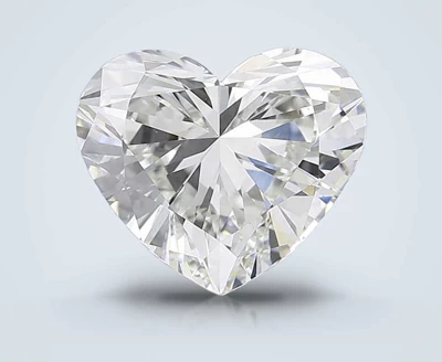 5.03ct G VS1 Good Cut Heart Lab Grown Diamond