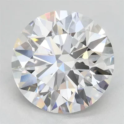 2.57ct D VVS1 Rare Carat Ideal Cut Round Lab Grown Diamond