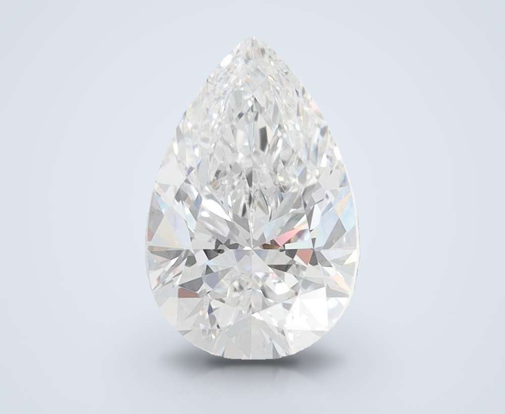 1.96ct D VVS1 Rare Carat Ideal Cut Pear Lab Grown Diamond