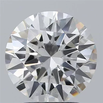 2.31ct F SI1 Excellent Cut Round Lab Grown Diamond
