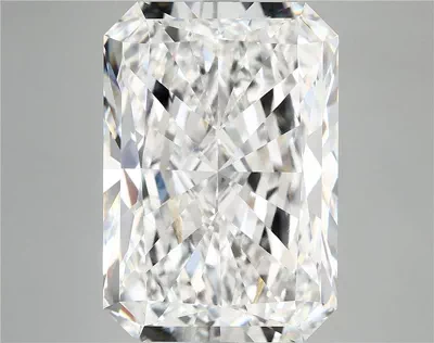 15.47ct F VVS2 Rare Carat Ideal Cut Radiant Lab Grown Diamond