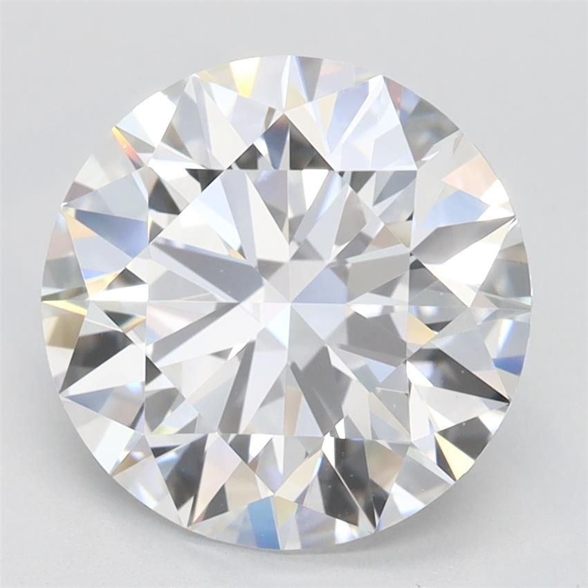 3.00ct D VVS1 Rare Carat Ideal Cut Round Lab Grown Diamond