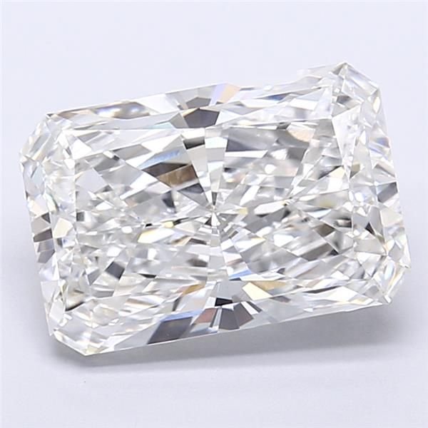 7.92ct F VS1 Rare Carat Ideal Cut Radiant Lab Grown Diamond