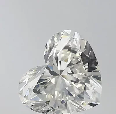 2.01ct J SI1 Good Cut Heart Diamond