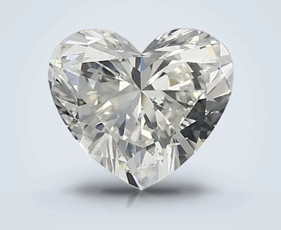 2.01ct J SI1 Good Cut Heart Diamond