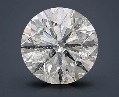 2.21ct H SI2 Rare Carat Ideal Cut Round Diamond