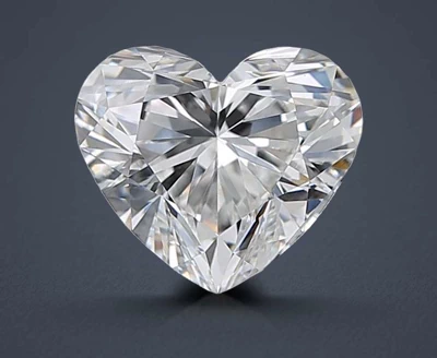 1.05ct F VVS1 Rare Carat Ideal Cut Heart Diamond