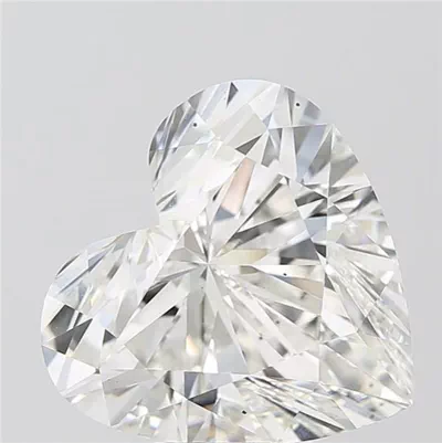 9.01ct G VS2 Rare Carat Ideal Cut Heart Lab Grown Diamond