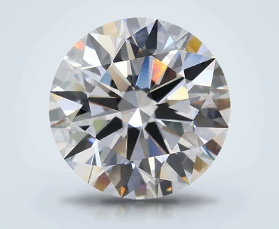 3.06ct E VS1 Rare Carat Ideal Cut Round Lab Grown Diamond