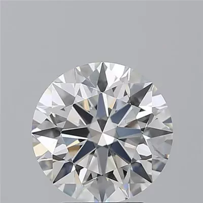 3.12ct G VVS2 Rare Carat Ideal Cut Round Diamond