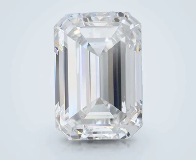 10.19ct F VS2 Rare Carat Ideal Cut Emerald Lab Grown Diamond