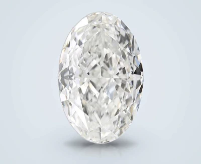 10.11ct F VS1 Rare Carat Ideal Cut Oval Lab Grown Diamond
