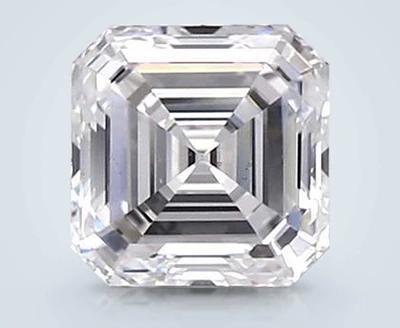 1.00ct E VS2 Very Good Cut Asscher Lab Grown Diamond