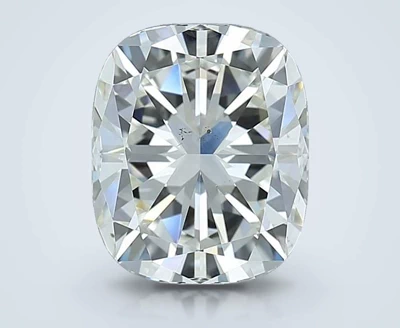 3.50ct J SI1 Very Good Cut Cushion Diamond