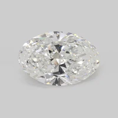 15.26ct F VVS2 Very Good Cut Oval Lab Grown Diamond
