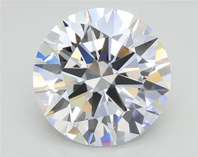 3.04ct E VS1 Excellent Cut Round Lab Grown Diamond