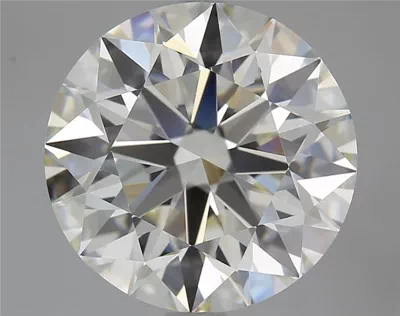 4.70ct I IF Rare Carat Ideal Cut Round Diamond