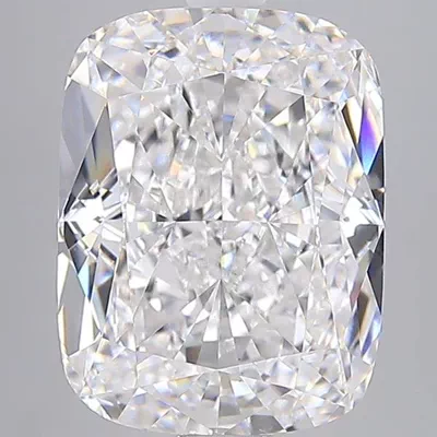 7.65ct F VS1 Rare Carat Ideal Cut Cushion Lab Grown Diamond