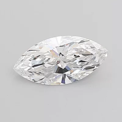 2.92ct D VVS2 Rare Carat Ideal Cut Marquise Lab Grown Diamond