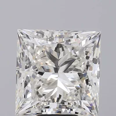 10.09ct H VS2 Rare Carat Ideal Cut Princess Lab Grown Diamond