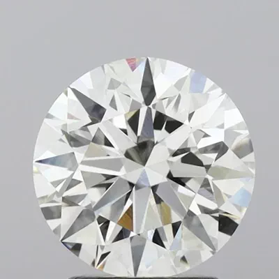 3.20ct H VVS2 Rare Carat Ideal Cut Round Lab Grown Diamond
