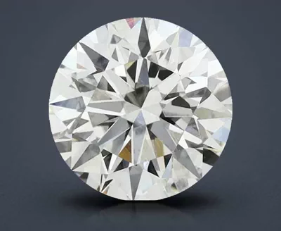 3.20ct H VVS2 Rare Carat Ideal Cut Round Lab Grown Diamond