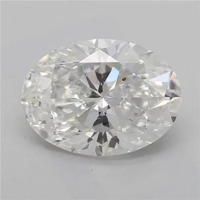 2.51ct F SI1 Very Good Cut Oval Diamond