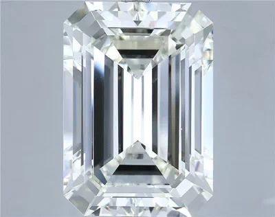 16.92ct J VS1 Rare Carat Ideal Cut Emerald Diamond