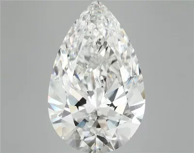 10.23ct F VVS2 Rare Carat Ideal Cut Pear Lab Grown Diamond