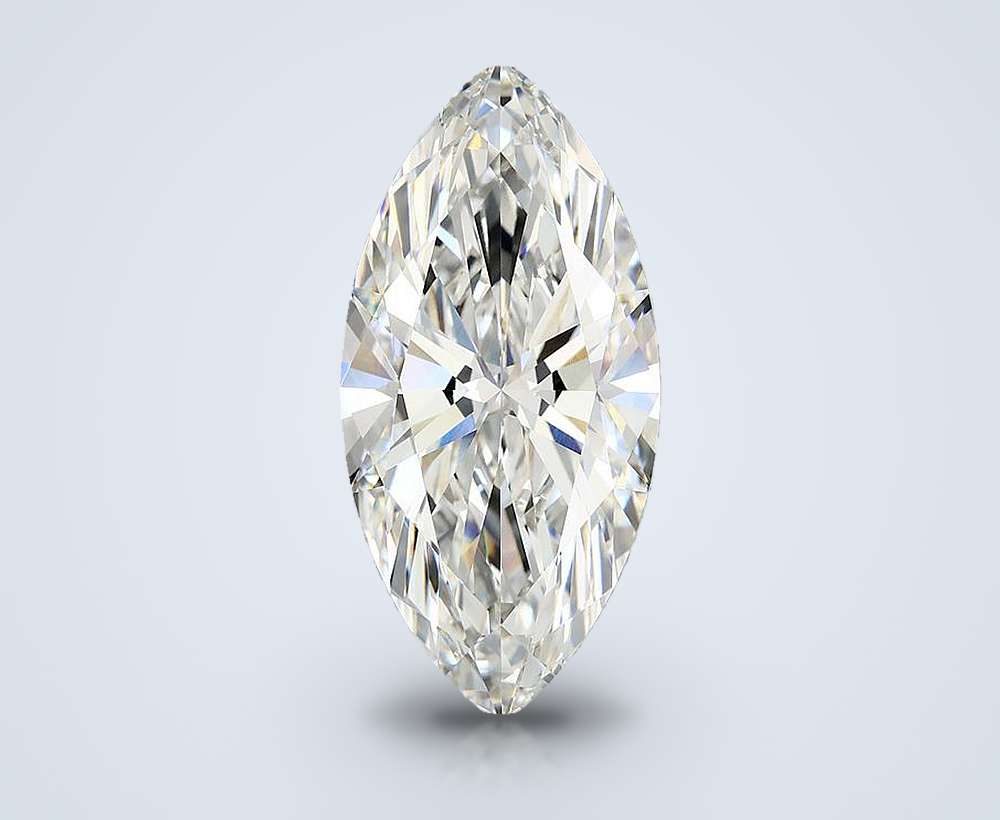 11.87ct F VVS2 Rare Carat Ideal Cut Marquise Lab Grown Diamond