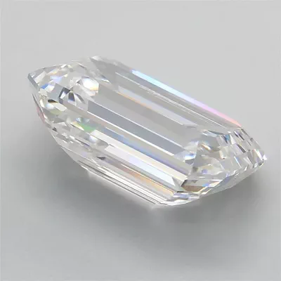 3.05ct E VS1 Rare Carat Ideal Cut Emerald Lab Grown Diamond