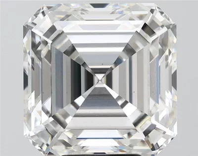 8.08ct G VS1 Rare Carat Ideal Cut Asscher Lab Grown Diamond