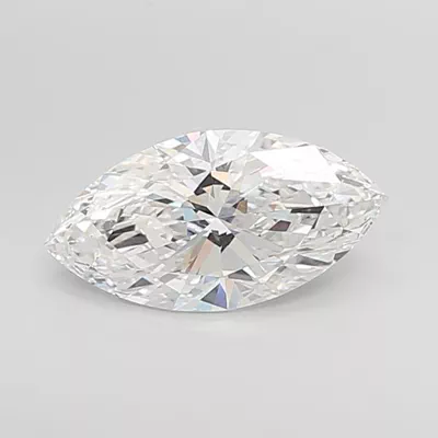 3.03ct E VVS2 Rare Carat Ideal Cut Marquise Lab Grown Diamond